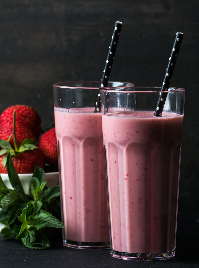 Strawberry smoothie